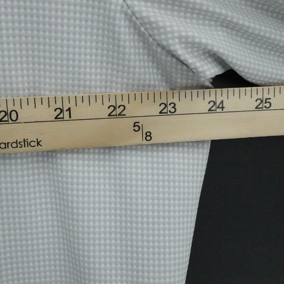 Mizzen + Main Shirt Mens 2XL Trim Fit Gray Spinnaker Collection Button Up USA - Picture 13 of 16